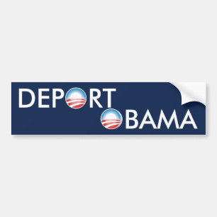 Deportera Obama Bildekal