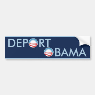 Deportera Obama Bildekal