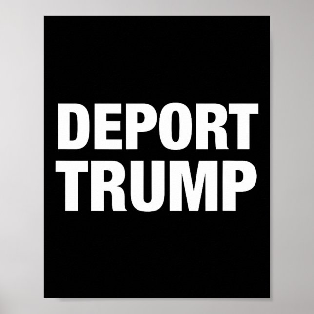 Deportera Trump - #resist  Poster (Framsidan)