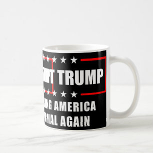 Deporttrumpet gör Amerika till ett vanligt Amerika Kaffemugg