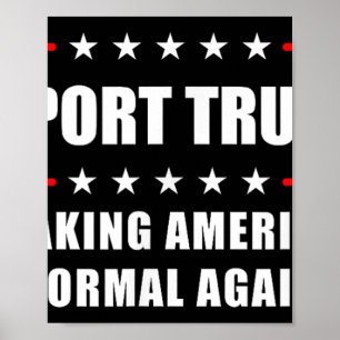 Deporttrumpet gör Amerika till ett vanligt Amerika Poster
