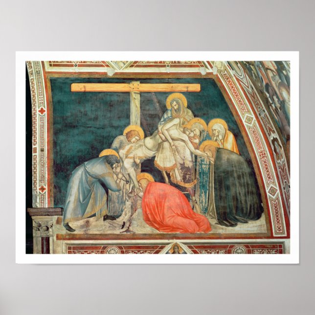 Deposition, c.1320 (fresco) poster (Framsidan)
