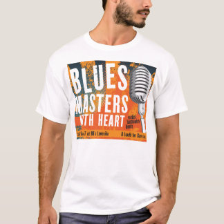Deppighet som är ledar- med hjärtatshirten t-shirt