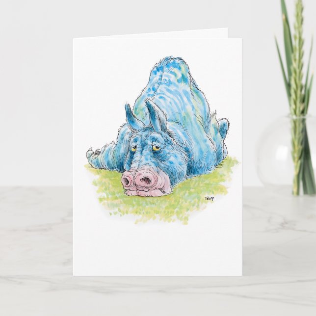 DeppighetbeastGreeeting kort (Framsida)