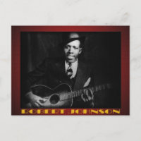 Deppigheten av den Robert Johnson vykortet