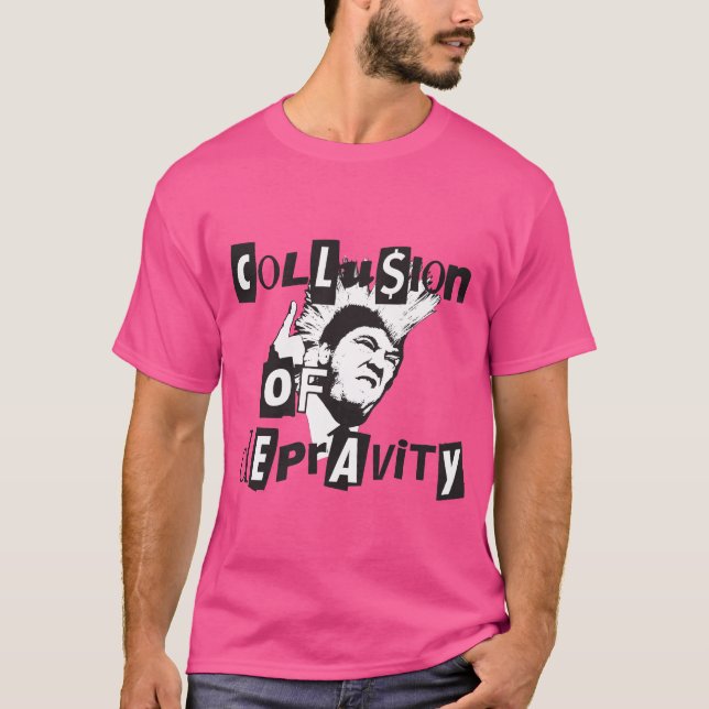 Depravity-kollusion T Shirt (Framsida)