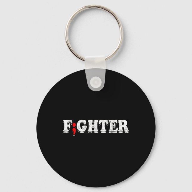 Depression Awareness Suicide Prevention Oro Nyckelring (Framsida)