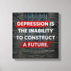 Depression Canvastryck