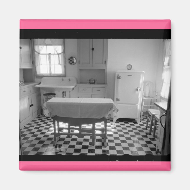 Depression-ERA-Farm Kitchen Magnet (Framsidan)