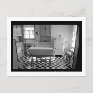 Depression-ERA-Farm Kitchen Vykort
