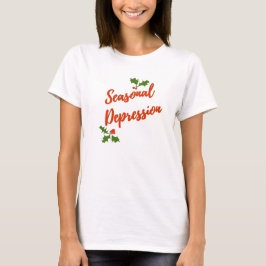 Depression i Säsong (säsongens hälsningar) T Shirt