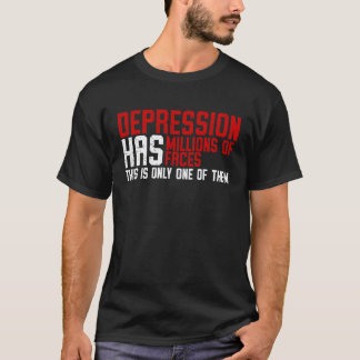 Depression Psykisk hälsa Medvetenhet T Shirt