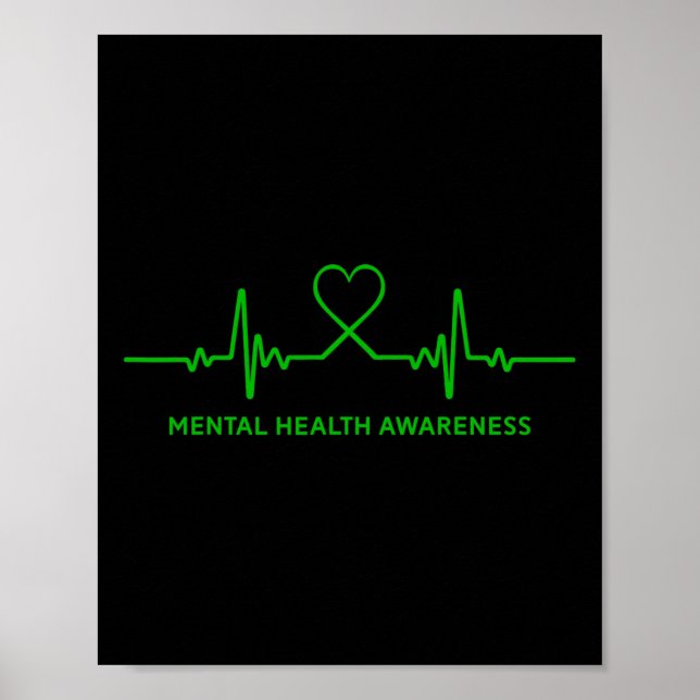Depression Självmord Ökad medvetenhet om psykisk h Poster (Framsidan)