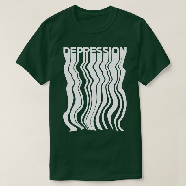 Depression T Shirt (Design framsida)