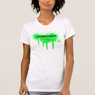 "Depression: this it is it how" - Kvinnor T Shirt