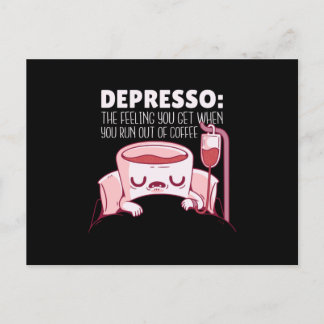 Depresso-kaffeoffert Vykort