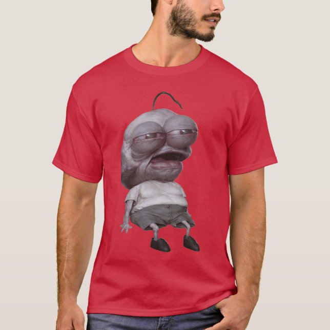 Deprimerad Pim - Smiling Friends T Shirt (Framsida)
