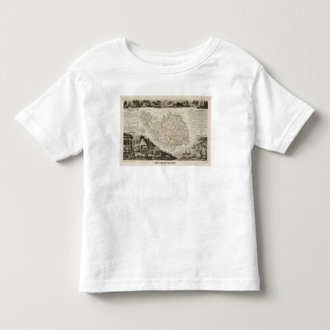 Dept. De La Vendee Tee Shirt (Framsida)