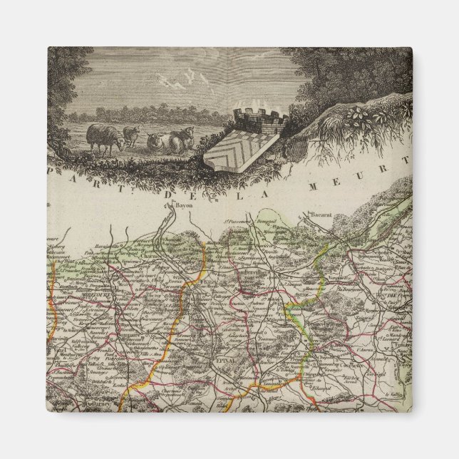 Dept Des Vosges Magnet (Framsidan)