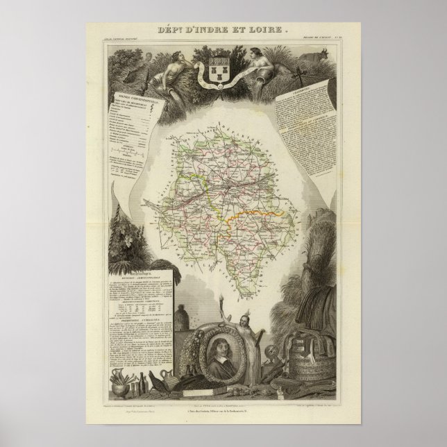 Dept D'Indre och Dormus Poster (Framsidan)