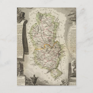 Dept Du Rhone Vykort