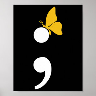 Depterfly Suicials Depression Prevention Poster