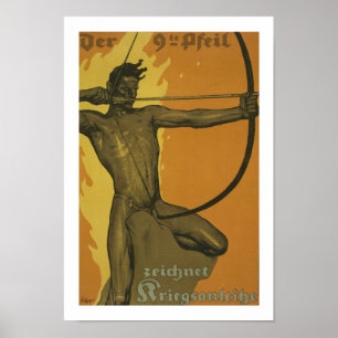 Der 9te Pfeil - tyskt Världskrig I Poster