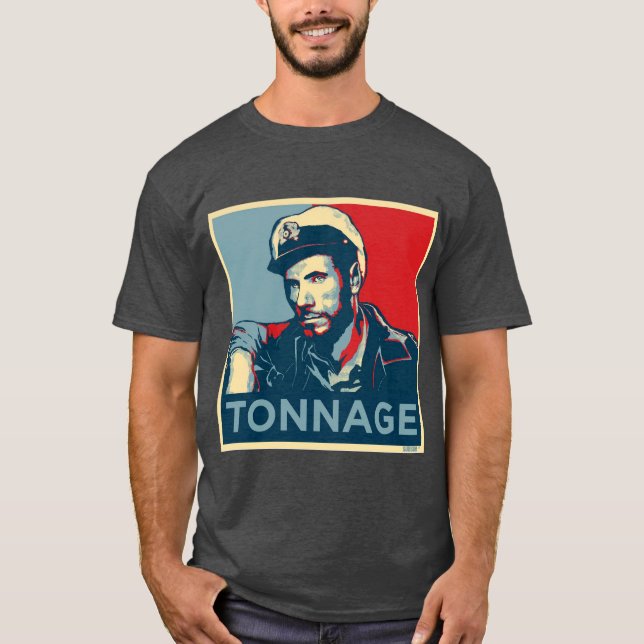 Der Alte Tonnage-skjorta T Shirt (Framsida)