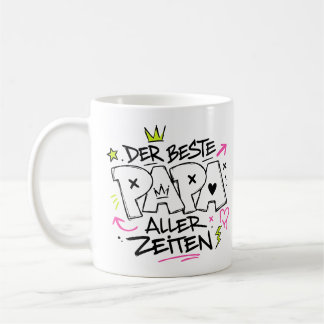 der beste papa aller zeiten graffiti 9 kaffemugg
