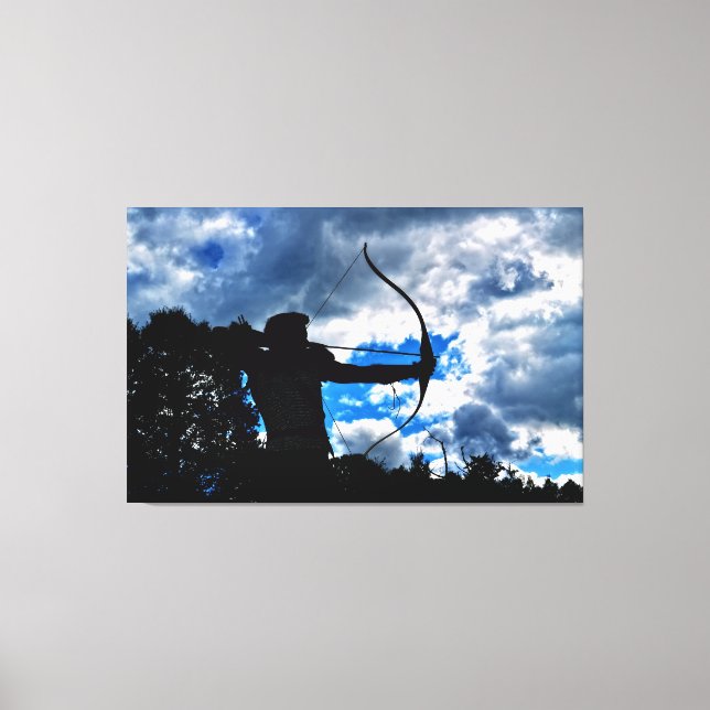 Der Bogenschütze Canvastryck (Framsida)