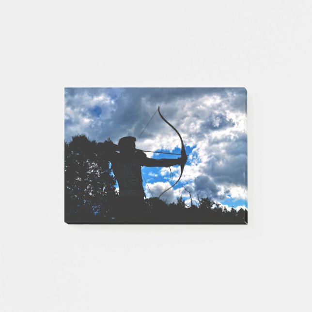 Der Bogenschütze Post-it Block (Framsida)