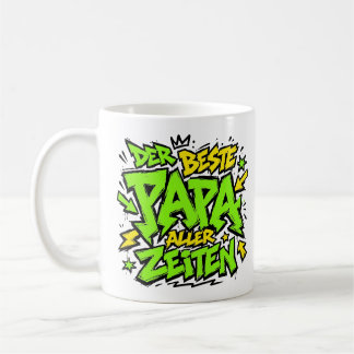 der bste papa aller zeiten graffiti 6 kaffemugg
