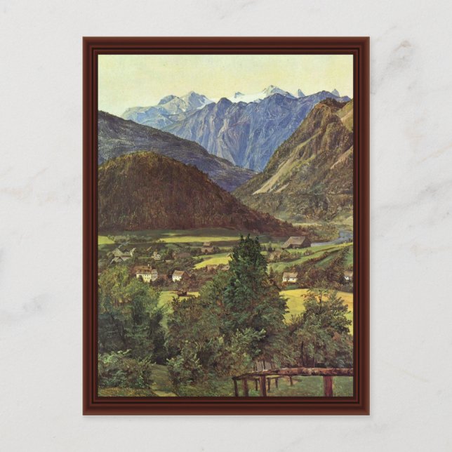 Der Dachstein av Sophie Ställe från Vykort (Framsida)