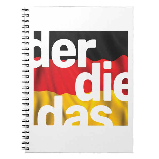 Der Die Das Photo Notebook Anteckningsbok (Framsidan)