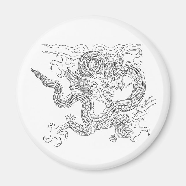 Der Drache Magnet (Framsidan)
