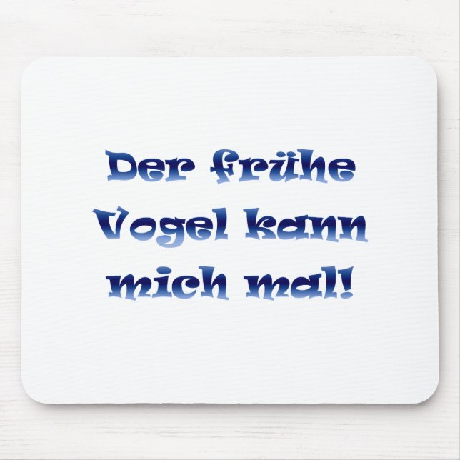 Der frühe Vogel kann mich mal Musmatta (Framsidan)
