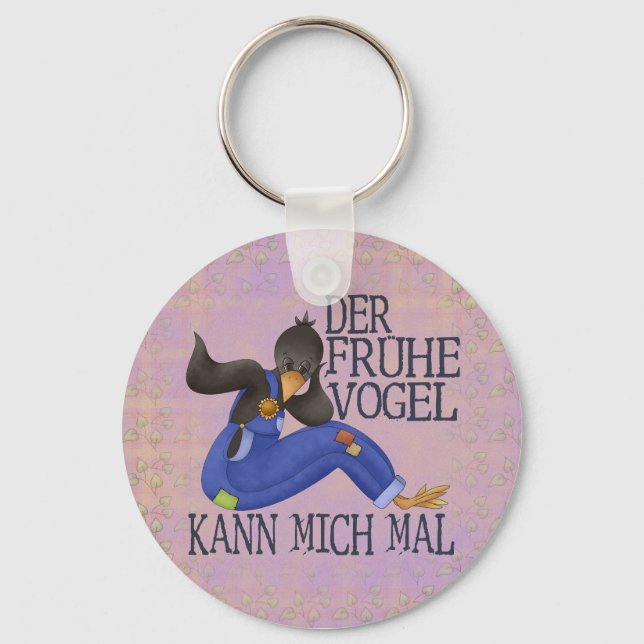 Der Frühe Vogel Nyckelring (Framsida)