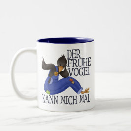 Der Frühe Vogel Två-Tonad Mugg