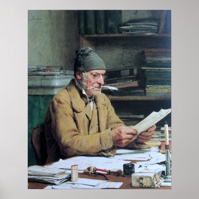 Der Gemeindeschreiber Poster (Framsidan)