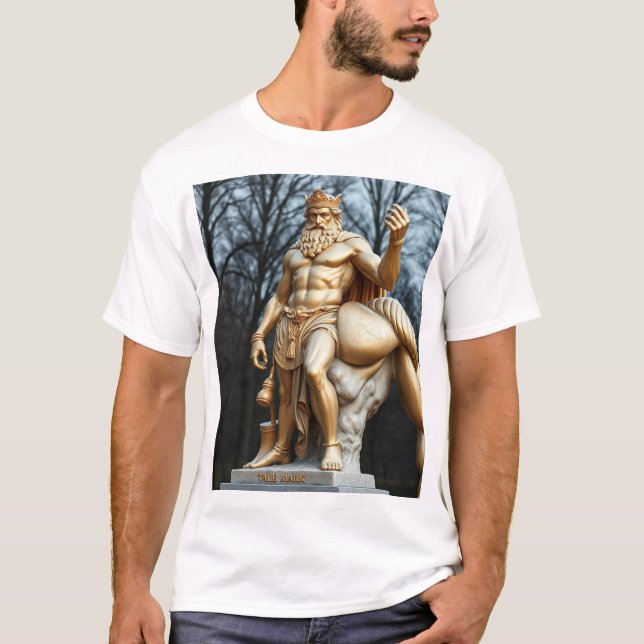 Der größte Held aller Zeiten – Herkules in Gold T Shirt (Framsida)