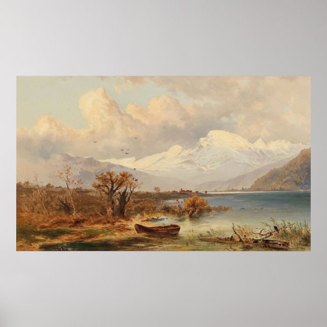 Der Haider See – Emil Barbarini Poster (Framsidan)