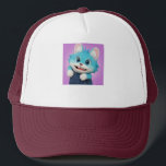 Der kleine Spaßmacher Keps<br><div class="desc">Dieses süße, blauhaarige Kätzchen mit riesigen, strahlenden Augen und einem breiten Lächeln ist pure Lebensfreude! Mit seiner Latzhose und seinem energiegeladenen Blick ist es das perfekte Motiv für Kinderkleidung, Spielzeugdesign oder fröhliche Grußkarten. Es bringt jeden zum Lächeln – garantiert!</div>