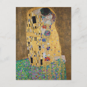 Der Kuss (Liebespaar) The kiss (älskare) 1908 Vykort