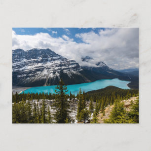 Der Lake Peyto in den Rocky Mountains Vykort