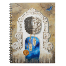 Der Löwe auf der Uhr  Anteckningsbok