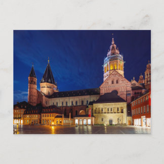 Der Mainzer Dom in Rheinland Pfalz Vykort