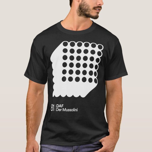 Der Mussolini Classic T-Shirt (Framsida)