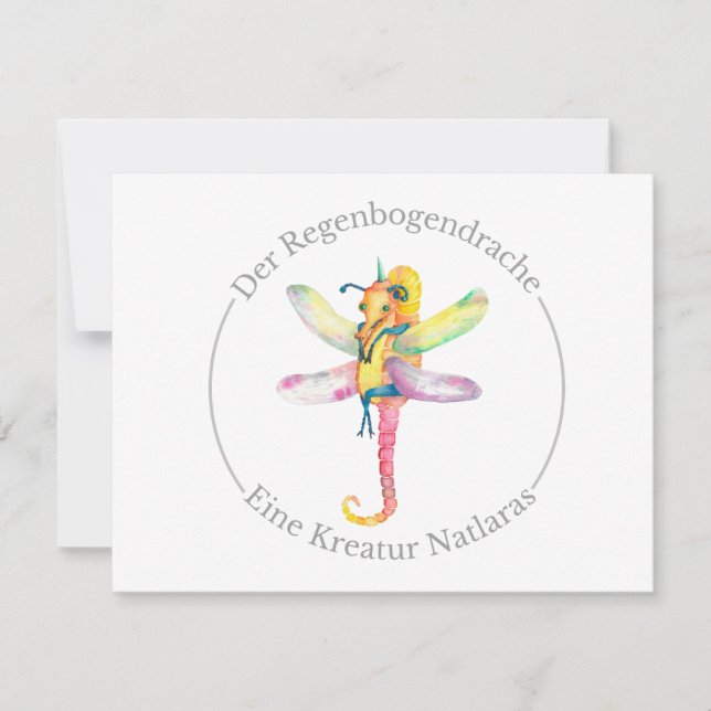 Der Regenbogendrache - Eine Kreatur Natlaras (Framsida)