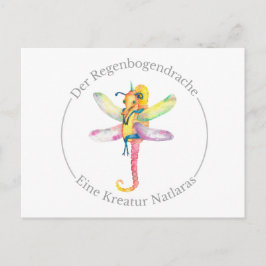  Der Regenbogendrache - Eine Kreatur Natlaras Vykort