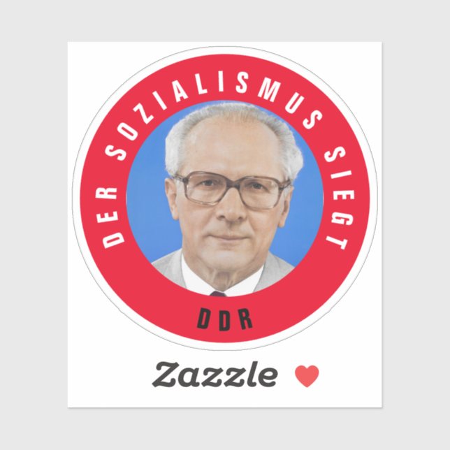 Der Sozialismus siegt Klistermärken (Ark)